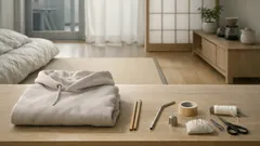 抜けたパーカーの紐を3分で戻す方法、割り箸1本で簡単復旧