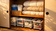 押入れ収納が一気に整う3つの区切り方｜手前・奥の迷子をなくすコツ