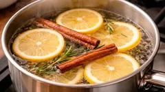 水・レモン・シナモンを混ぜると何に役立つ？料理でおすすめされる理由