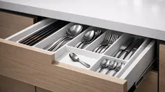 カトラリー収納の正解は「混ぜない」引き出しが散らからない仕切りの作り方