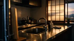 包丁とまな板の置き場が決まる、シンク横スタンド収納の正解